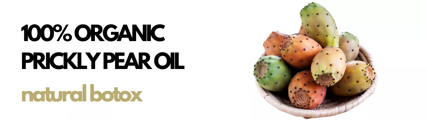 100% organic prickly pear oil