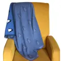 Detská deka Tučniak modrá