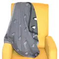 Detská deka Tučniak tmavo zelená