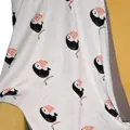 Detská deka Tukan matná biela