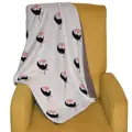 Detská deka Tukan matná biela