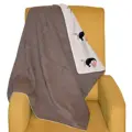 Detská deka Tukan matná biela