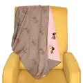 Detská deka Včielka ružová