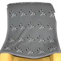 Detská deka Zebra tmavo zelená