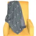 Detská deka Zebra tmavo zelená