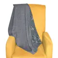 Detská deka Zebra tmavo zelená