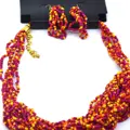 Set necklace and earrings India 7