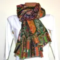 Kalamkari šál Handmade 15