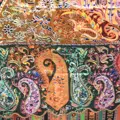 Kalamkari šál Handmade 15