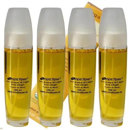 Organic cosmetic argan oil 4x100ml