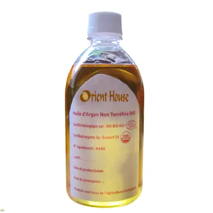 Organic cosmetic argan oil 500ml