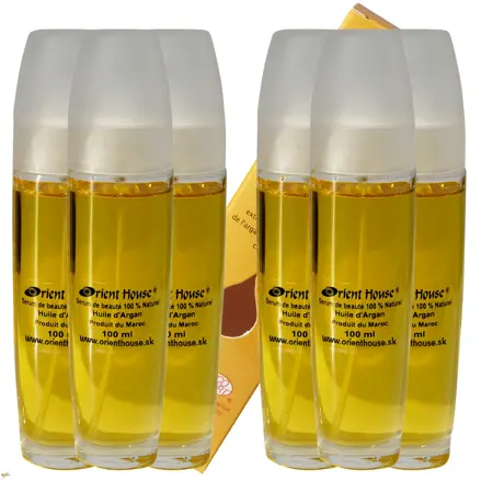 Organic cosmetic argan oil 6x100ml