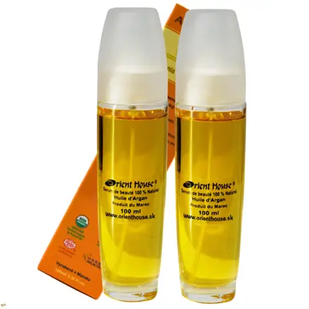 Organic cosmetic argan oil 2x100ml