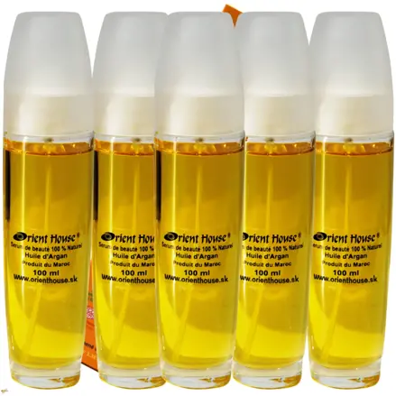 Organic cosmetic argan oil 5x100ml
