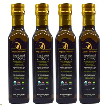 Arganový olej potravinársky 4x250ml