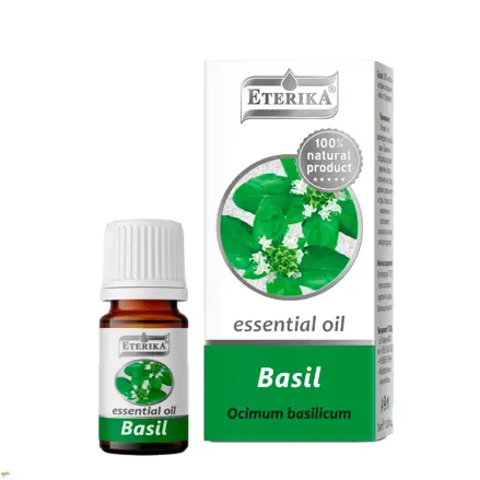 100% prírodný esenciálny olej Bazalka 5ml