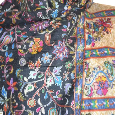 Kalamkari  šál Handmade 18