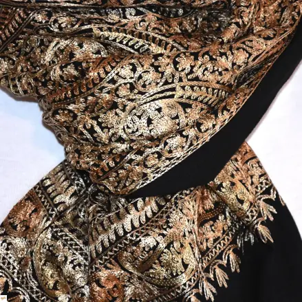 Šál exclusive vyšívaný 8