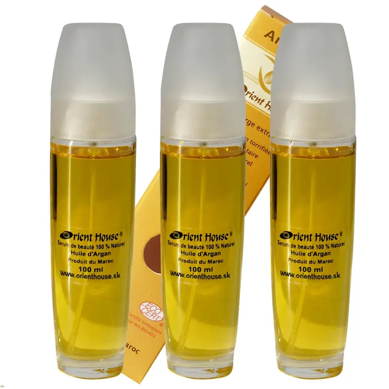 Organic cosmetic argan oil 3x100ml