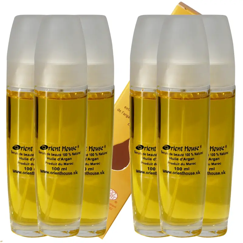 Organic cosmetic argan oil 6x100ml